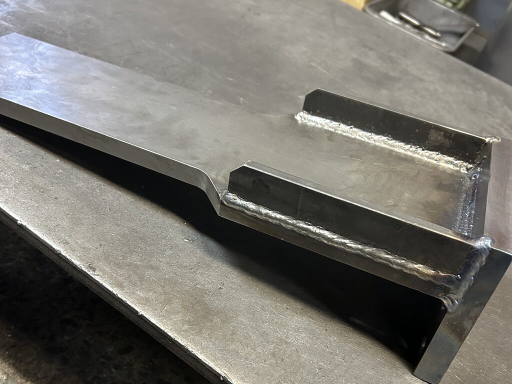 単品で溶接加工した製品