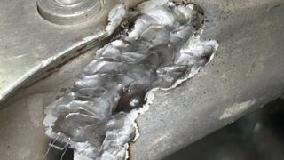 アルミの溶接補修-大阪の溶接屋さんアルミ部品の溶接修理｜破損個所の再生事例【大阪の町工場】