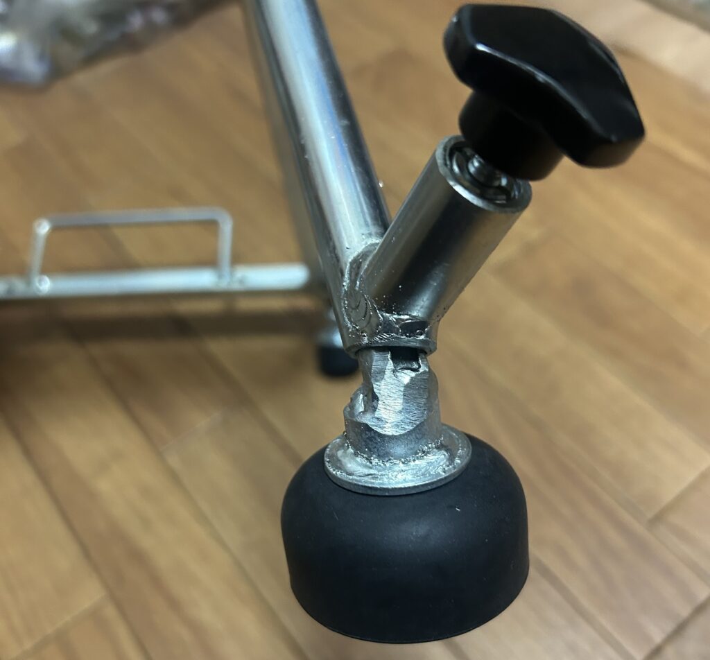 アイデア商品 安定缶伸縮型 足部分