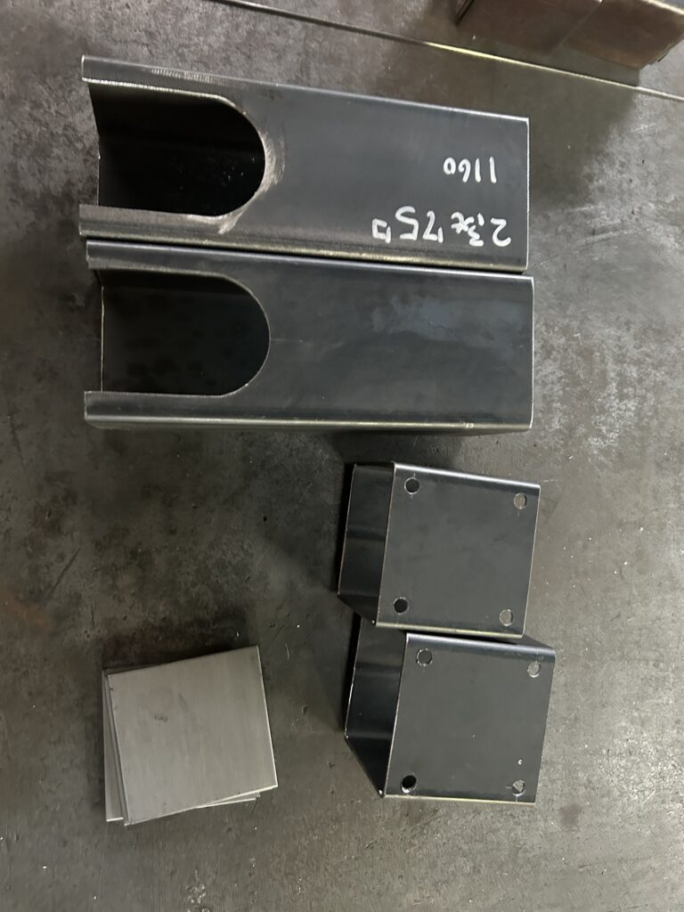 溶接体験　材料用意